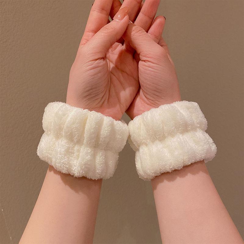 Waterproof Face Washing Wristband: Absorbent, Moisture-Proof Sleeve & Splash-Resistant Bracelet