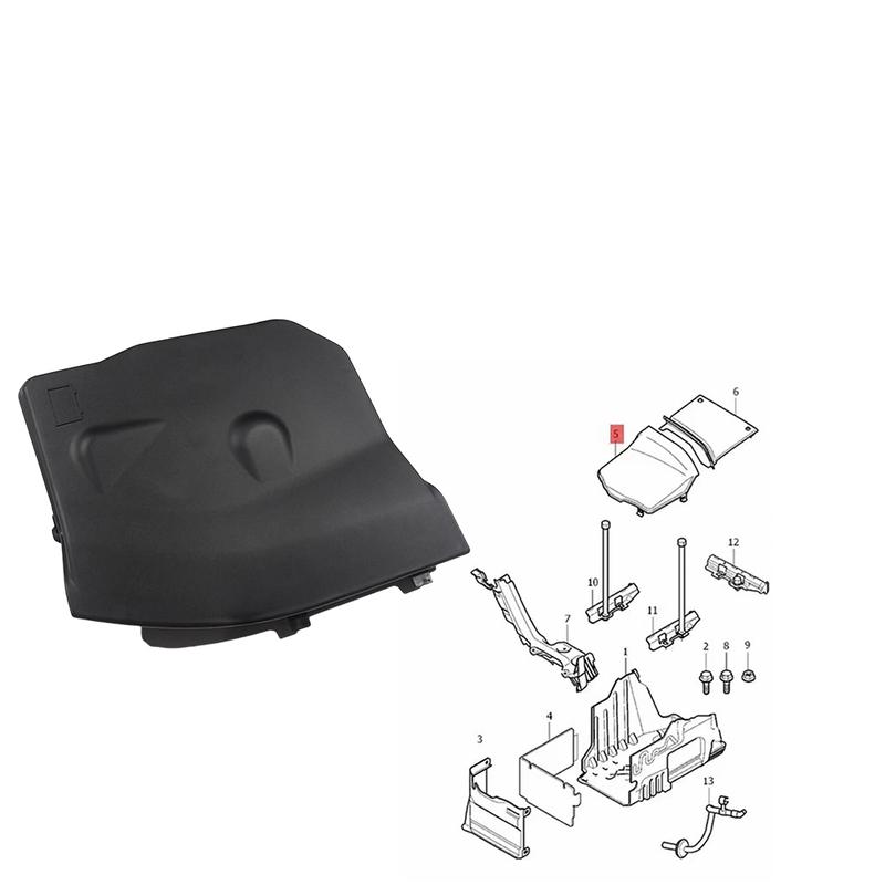 Wytrzymała Osłona Skrzynki Akumulatora Przedniej Samochodu 31402984 Do Volvo XC60 XC70 S80 S60 V70 2007-2016 Zewnętrzna Obudowa Ochronna Akumulatora 31265957