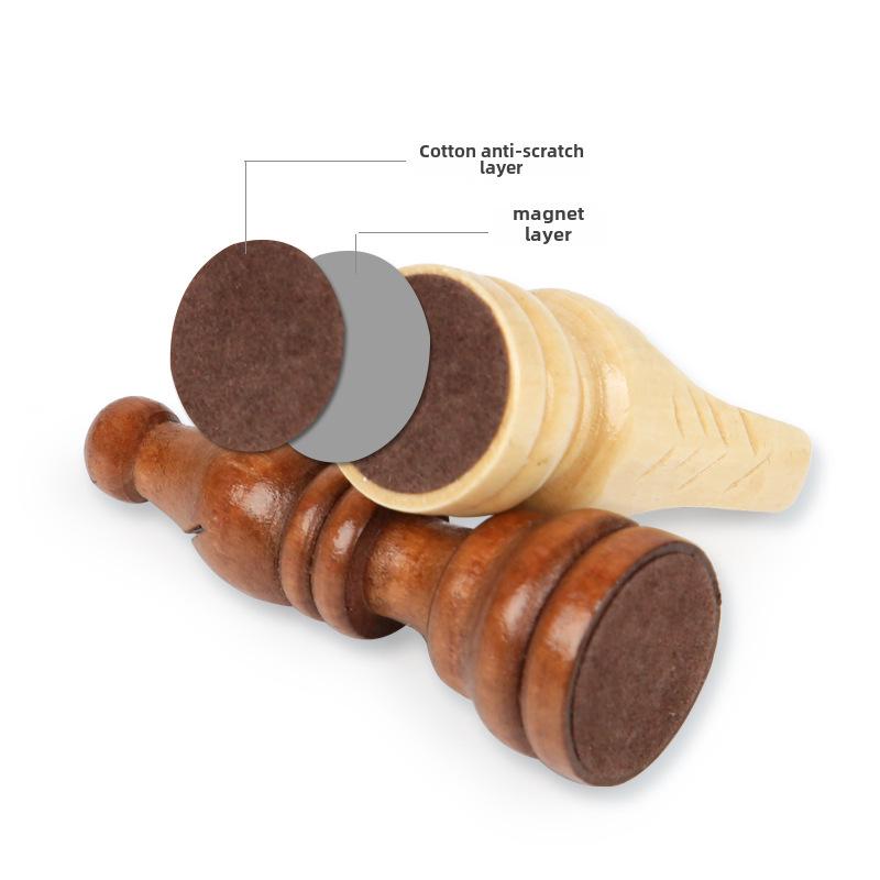 High-Quality Wooden Folding Chess Set for Students and Children