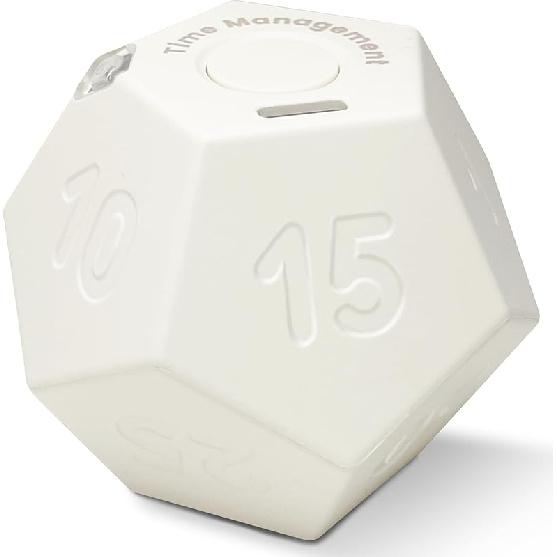 Cube Pomodoro Timer, Rechargeable Small Cute, Timer for Kids and Classroom, Kitchen, Cooking, Workout & Study Countdown, Time Management Tool (Honey