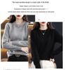 Women's Pure Wool Round Neck Sweater - New Autumn/Winter Loose Cashmere Pullover In Solid Colors