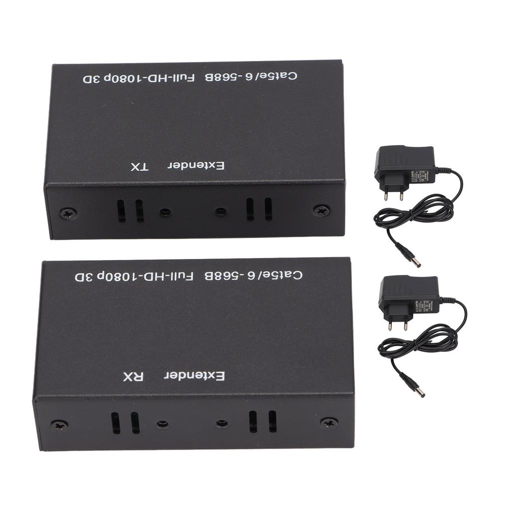 HD Multimedia Interface Network Cable Extender Supports 1080p 3D HDCP EDID Through Single Cat 5E