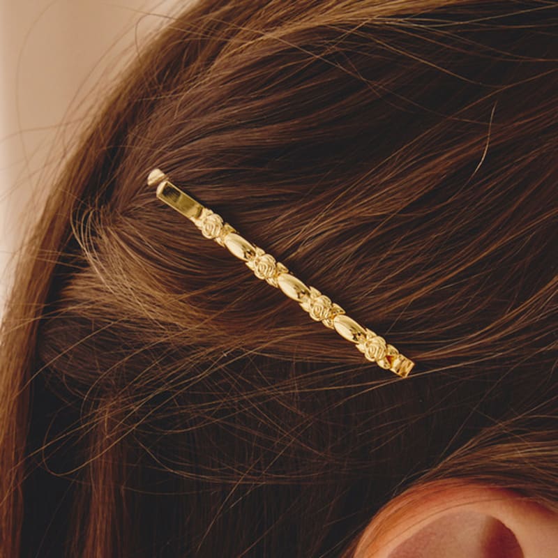 

noonoo fingers Rich Rose Hairpin YELLOW GOLD