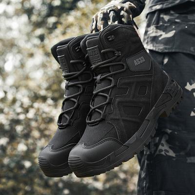 2025 Herrenstiefel Kampfstiefel High Top Feldstiefel Herren Bergsteigen Wanderschuhe Outdoorstiefel Herren