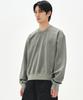 Sobeomeonteu 980G Crop Pigment Sweatshirt - Dutch Khaki -
