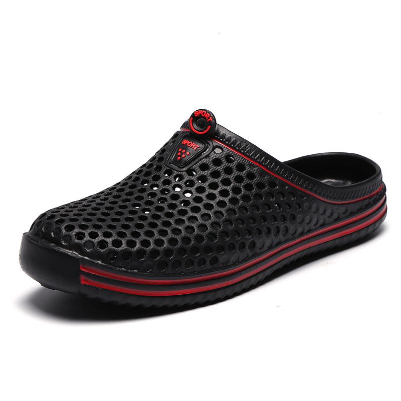Plus Size Breathable Men's & Women's Lightweight Hollow Slippers with Soft Sole