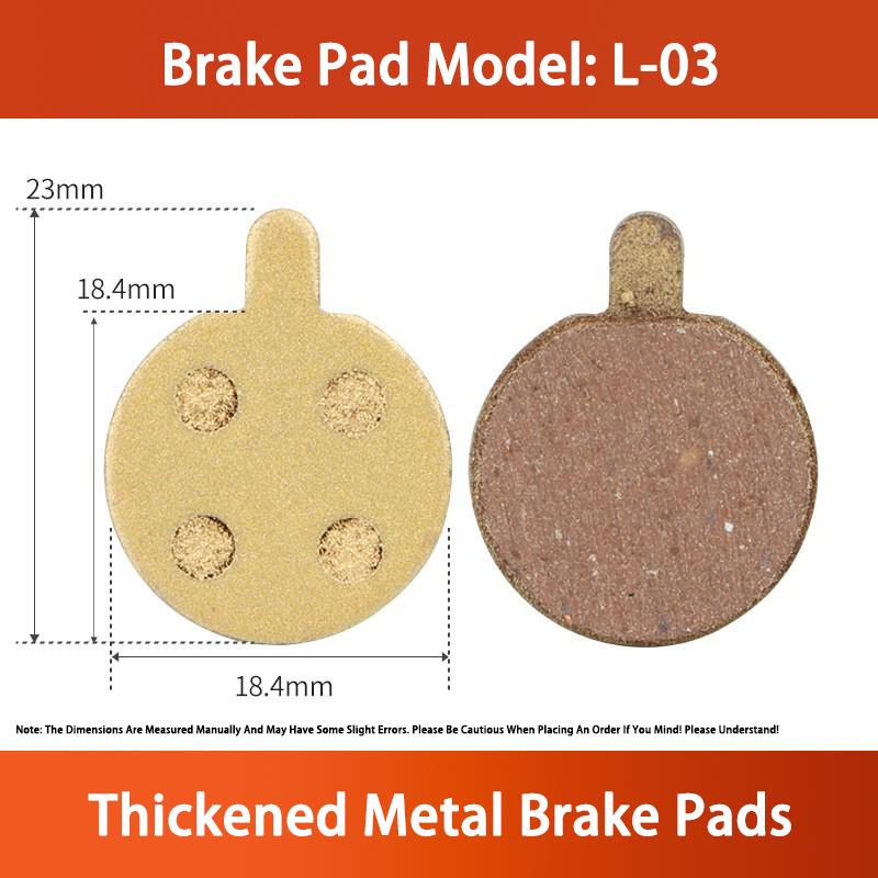 Premium Stable Durable Fast Cooling Full Metal Oil Disc Brake Mountain Bicycle Replacement Metal Brake Pads Disc Brake