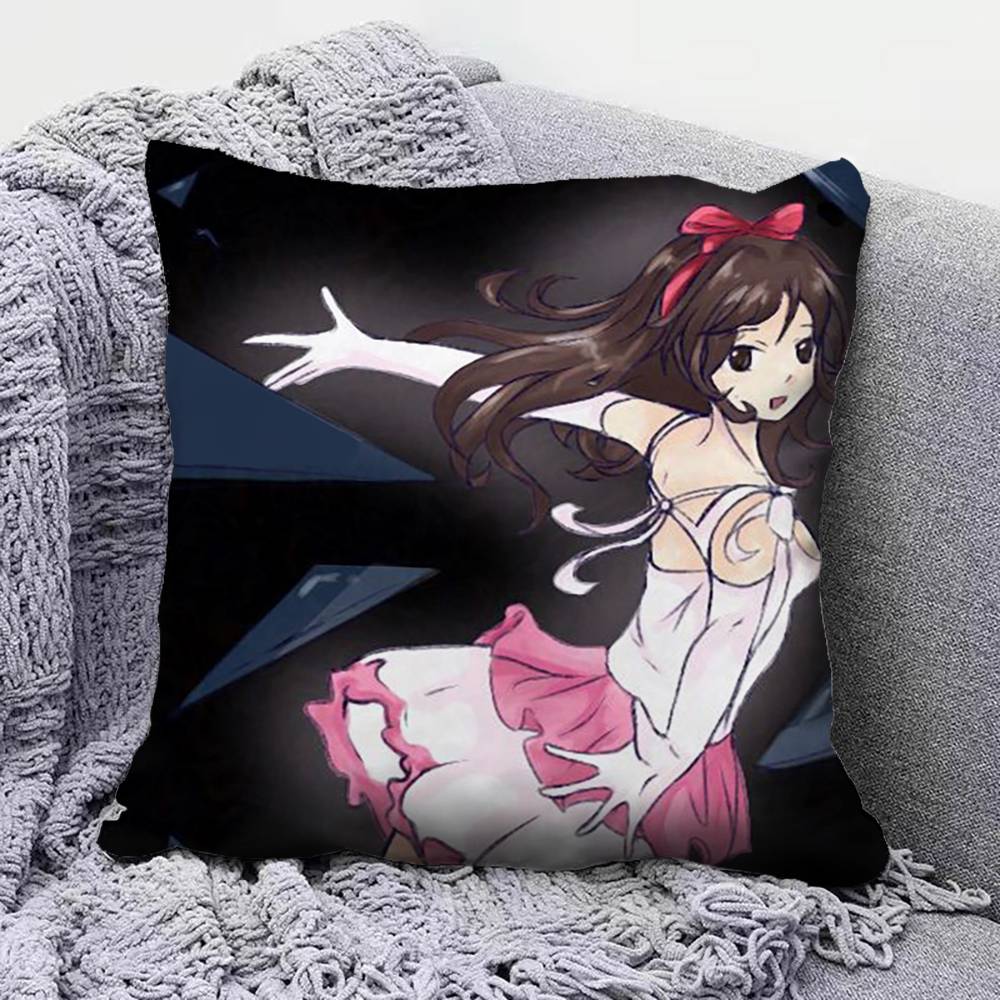 Perfect Blue Mima  Pillow Covers Home Sofa Cushion Covers and Aecorative Custom