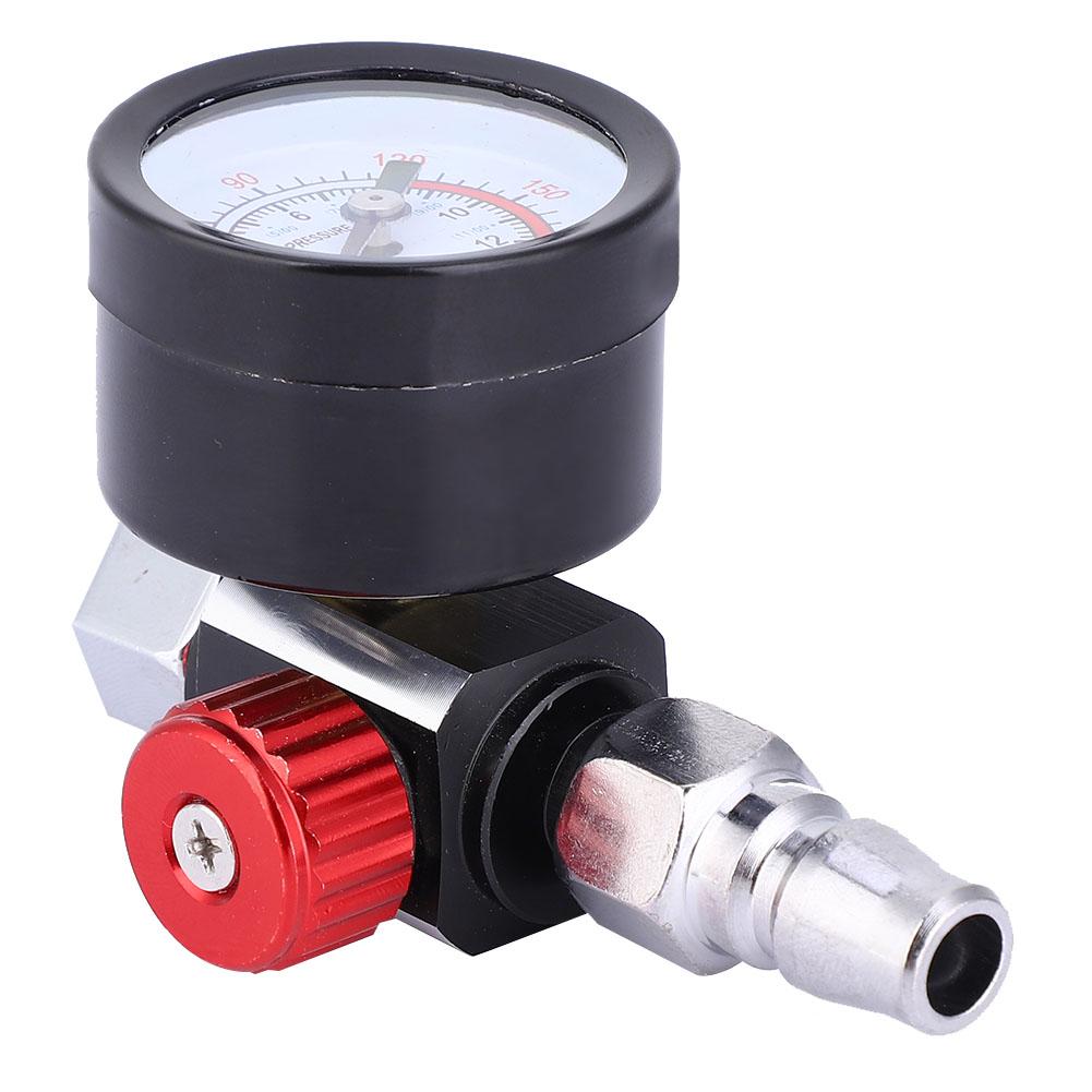 

14-дюймовый пневматический краскопульт с регулятором давления и манометром