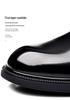 Men's British Style Genuine Leather Oxford Shoes for Formal and Wedding Events