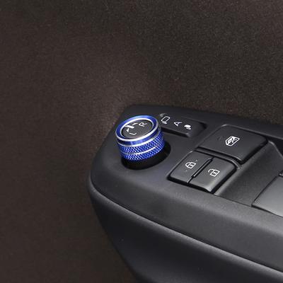 Yaris Cross Door Mirror Dial Cover Ring Interior Parts Aluminum Alloy Blue AVEST