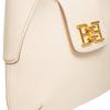 Bally Chain Underarm Bag Leather Shoulder Bag Women Bags Beige 6239075-WHITE