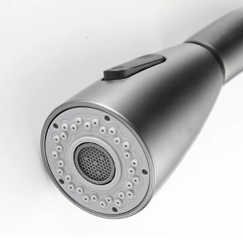 360° Drehbarer Küchenspültischhahn Ausziehbar Warm Kalt Hähne Langlebige Küchenarmaturen Küchenspüle