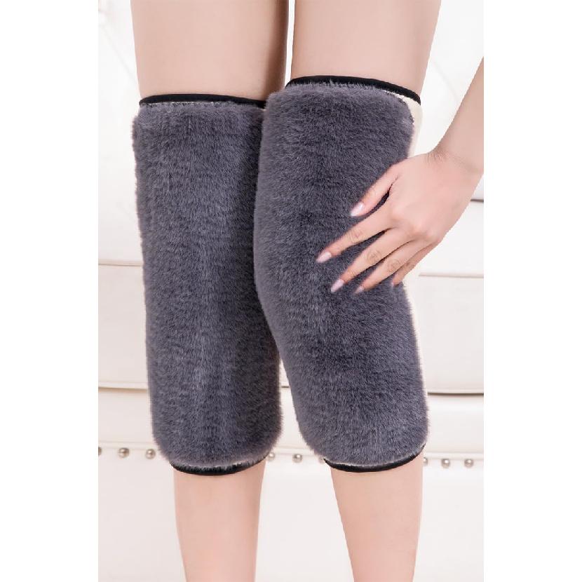 Men Women Thermal Fleece Lined Knee Brace Cashmere Wool Knee Warmer Leg Warmers Winter Thermal Knee Sleeves for Rheumatic Arthritis Pain Relief