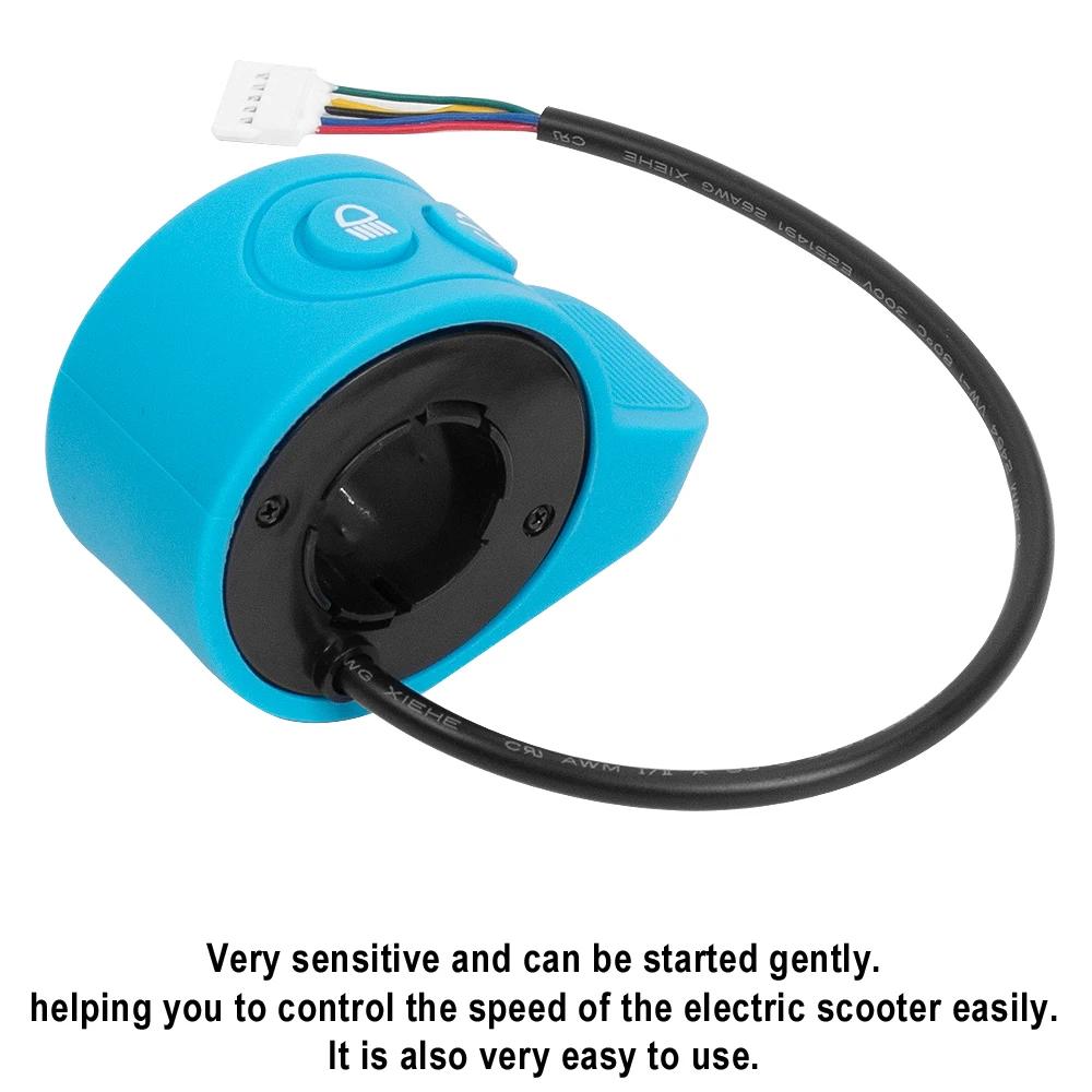 Finger Speed Dial Dashboard Thumb Throttle Speed Control Switch for HX X7 Electric Scooter Trigger Accelerator Parts