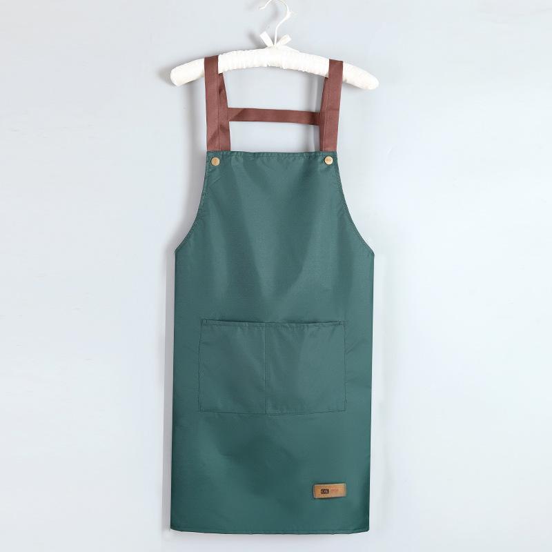 Women's Waterproof & Oil-proof Custom Logo Apron for Home, Kitchen, or Catering