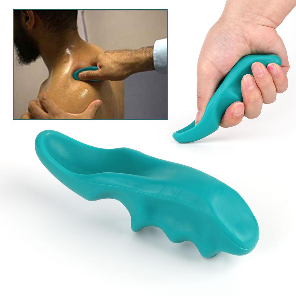 T-Shaped Massager Thumb Finger Pressure Press Trigger Point Manual Physiotherapy Tools Full Body Deep Tissue Relax Pain Relief