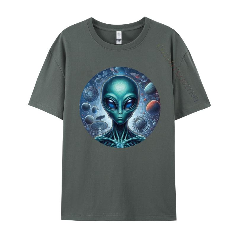 Alien In Space Tshirts Vintage Shirts For Unisex Cotton Tops T Shirt Retro SciFi Horror Unisex Classic Tshirt