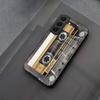 Funda Magnética para Teléfono con Cinta de Cassette de Radio y Cristal para Samsung Galaxy S23 S24 S21 S22 S20 Ultra Fe Plus A34 A16 A54 A24 A52 A53 M54