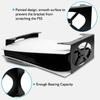 Game Console Under Desk Storage Rack for P5 Disc & Digital Edition Controller Organiser Bracket Holder Stand Accessory