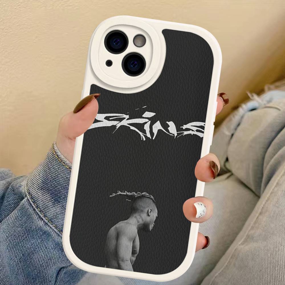 Rapper X-XXXTentacionS Phone Cover For IPhone 11 12 13 14 15 16 Pro Max Mini Plus Soft Leather Case