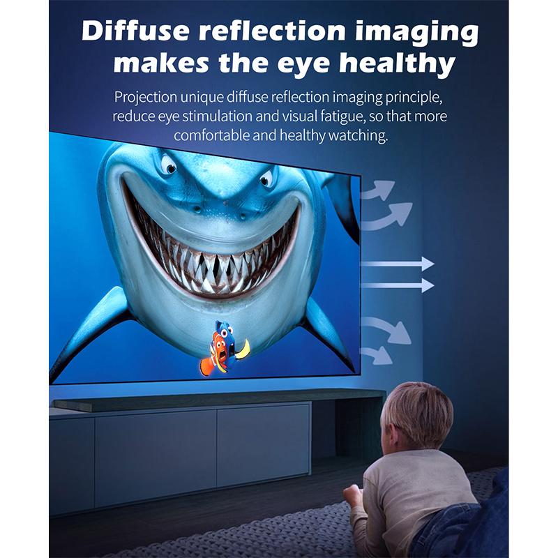 12V HD 1920*1080P LED Mini Projector Supports AV HDMI USB Audio Mini 3D Home Cinema Movie Portable Projector Home Media Video