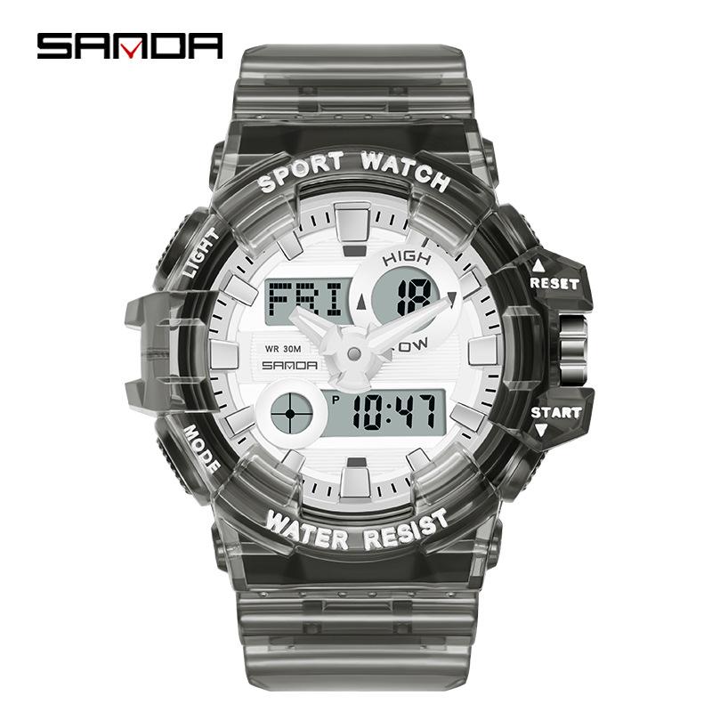 Orologio Sportivo Impermeabile Multifunzione Sanda per Studenti con Sveglia