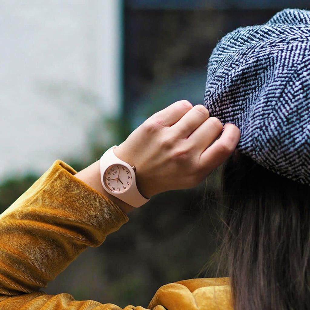 Autoryzowany dystrybutor Ice watch zegarek damski 015330 ICE glam kolor nude mały [Ice-watch]