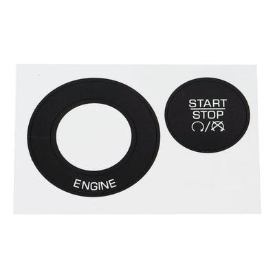Für 2011-2014 Dodge Charger Zündknopf Start Stop Aufkleber-Set 68299959AB