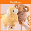 Animal Plush Toy Sheep Soft Faux Fur Pillow For Kids And Teens