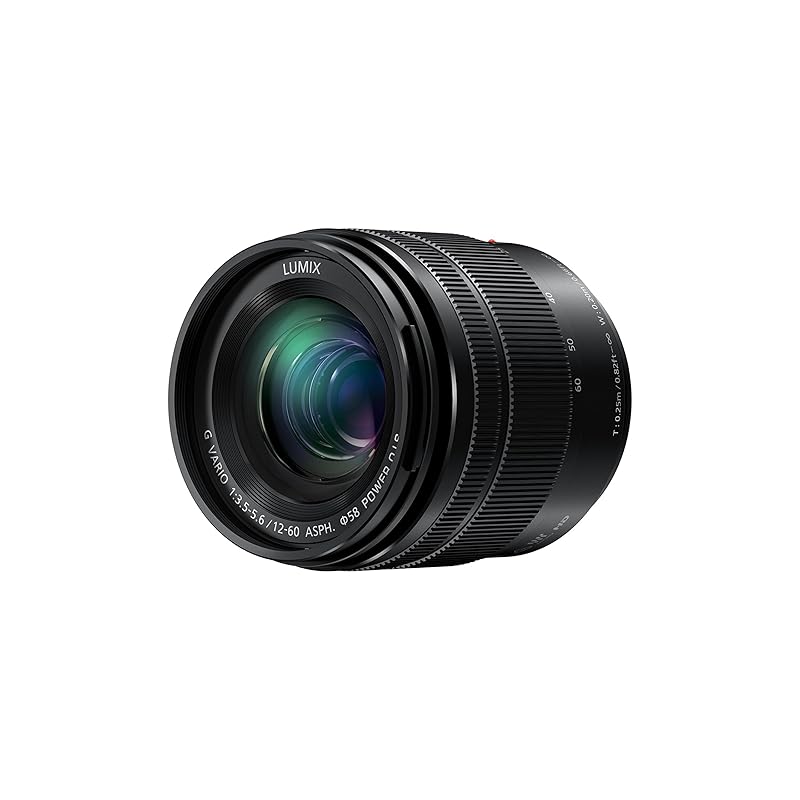 

Panasonic standard zoom lens for micro four thirds lumix G VARIO 12-60mm/F3.5-5.6 ASPH./POWER O.I.S H-FS12060