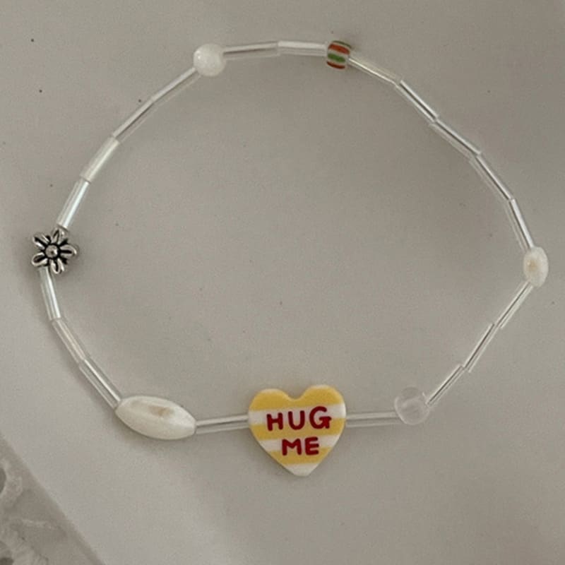 OUI SAY YES! Stripe Lucky & Hug Me Bracelet_BR361