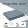 Travel Fitness Exercise Mat Foldable Yoga Mat Gym Mat for Yoga Pilates Floor Workout Thicknesses 5mm