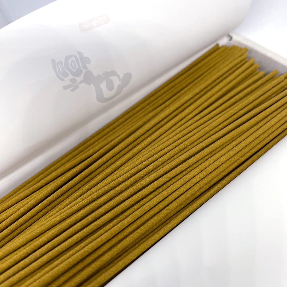 Sandalwood Incense Sticks, 50g (Approx. 140 Sticks), 5-inch Size, Made with Natural Sandalwood, Premium Quality, Value Pack, Shinpeiko