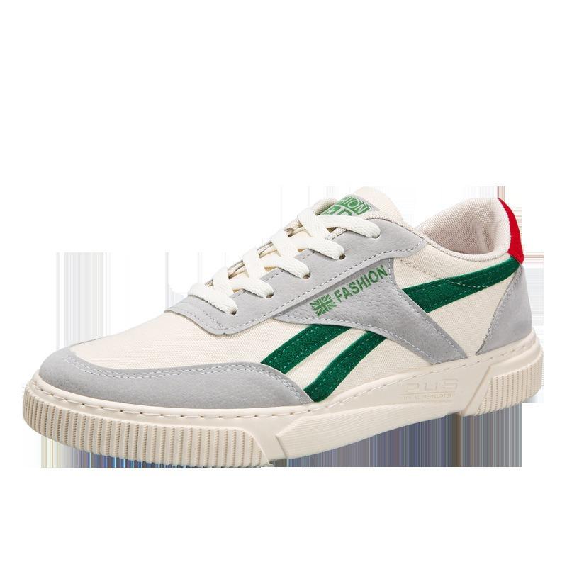 Scarpe da uomo in stile coreano, alla moda, versatili, in tela, casual, per studenti, scarpe da tavola, scarpe in tessuto, scarpe sportive