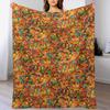 Fruity Pebbles Is I Throw Blanket Spring Fall Cozy Throw Blanket for Couch