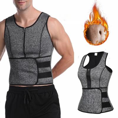 Herren Sport Shapewear Große Größe Bauchstraffung Weste Taillenkorsett Sweatstorm Korsett