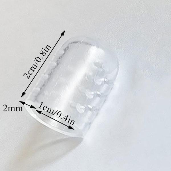 20/10/4/1 pçs protetor de dedo do pé silicone macio respirável calos de pé bolhas toe capa ferramenta de cuidados com os pés separadores de dedo do pé anti-fricção