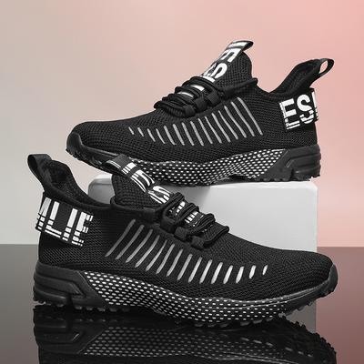 Fashion 2024 Summer Mesh Casual Men's Shoes Fashion Designer Platform New Running Sneaker Comfortable Breathable Vulcanized Shoes