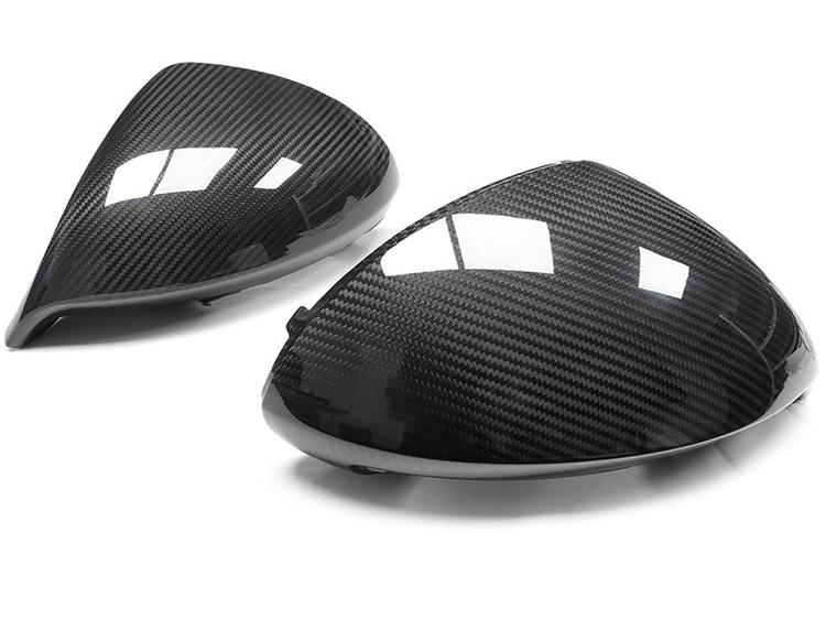 Porsche 911/991.2 GT2/3 Dry Carbon Fiber Replacement Rearview Mirror Cover