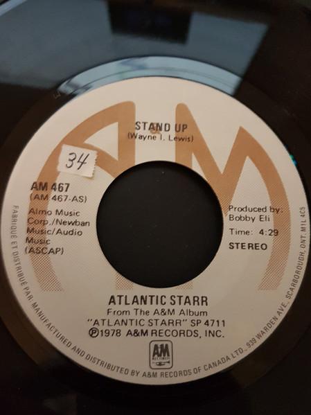

7inch Record ATLANTIC STARR - Stand Up AM467 A&M Records 1978 Canada Soul/Funk Used