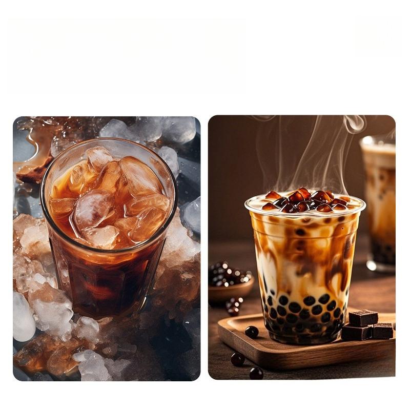 50 Stück Aluminiumfolie Milchtee Kaffee BBQ Verpackungstasche Vliesstoff Isolierung Handgehaltene Verpackungstaschen Doppelzweck Heiß und Kalt Faltbare Tragetasche