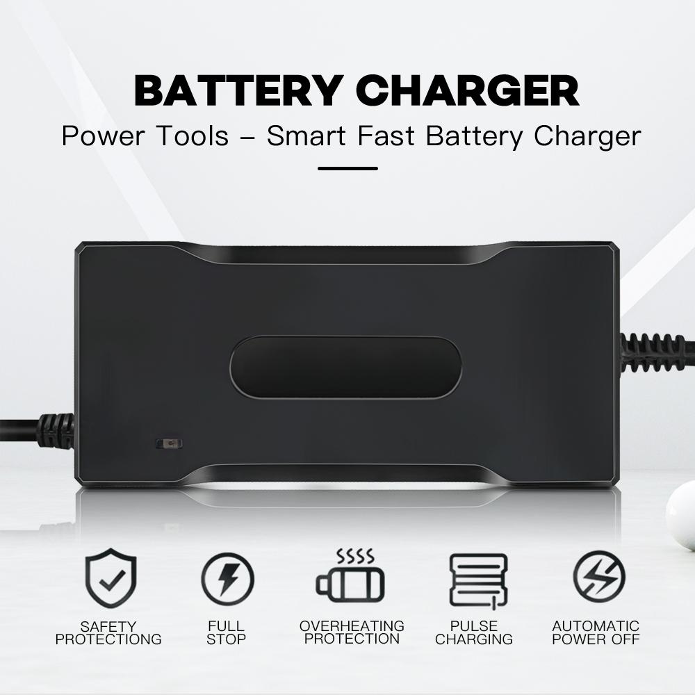 Best Selling 54.6V 2A 13S Ebike Charger for Electric Bicycle Scooter Lithium Li-ion DC Port Eco-Friendly