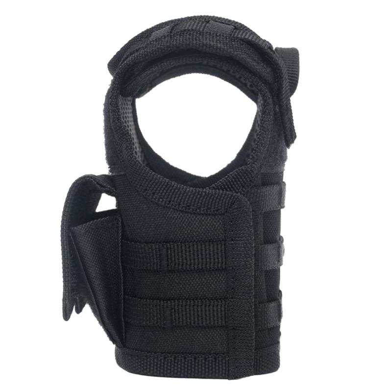 Adjustable Drink Bottle Vests Tactical Beer Bottle Vest Miniature Molle Vest for Cans or Bottles Decoration Easy To Use