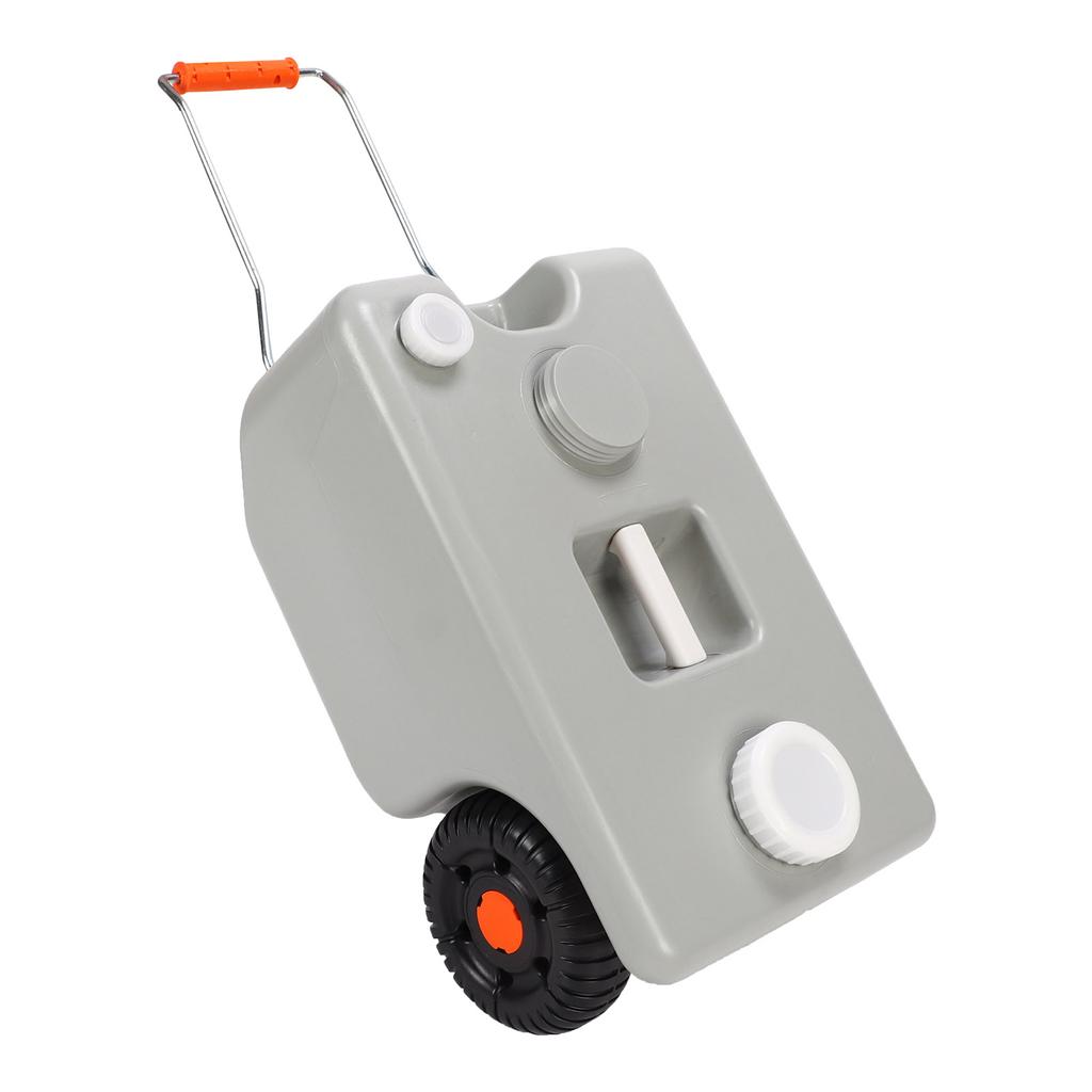 Portable RV Waste Holding Tank 25L Large Capacity Tote Tank HDPE Water Tank for Boat