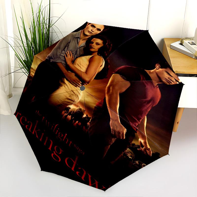 Twilight Eclipse Automatic Umbrella - Suitable Travel Outdoor Portable Umbrella Birthday Gift Daily Essentials