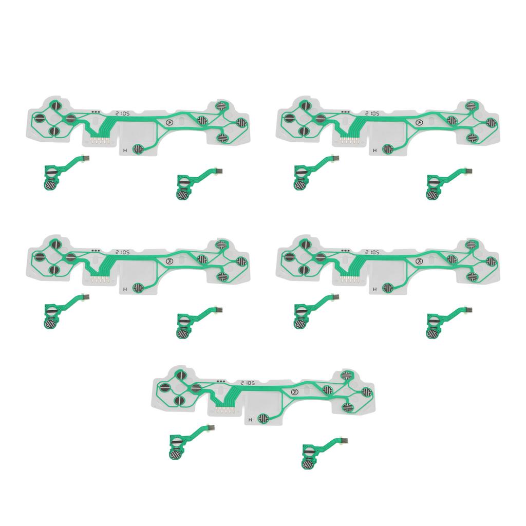 5 Set Flexible Ribbon Cable for PS5 Replacement FPC Gamepad Handle Conductive Film for PS5 Controller