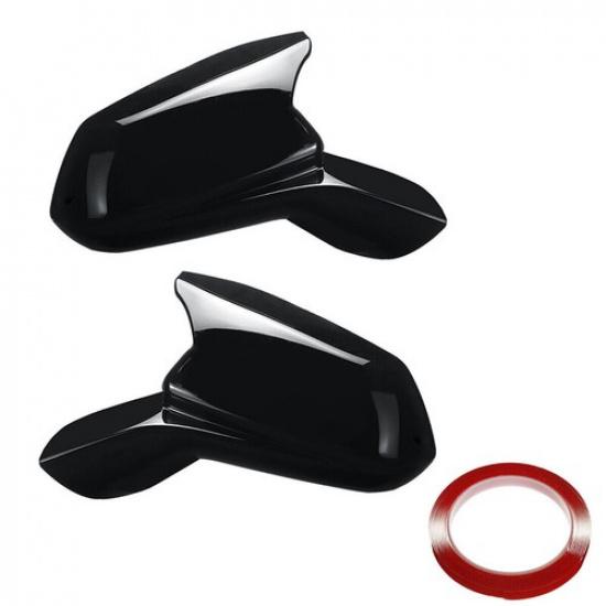 For Chevy Camaro LT/SS/RS/ZL1 2016~ Side Mirror Covers Overlay Gloss Black