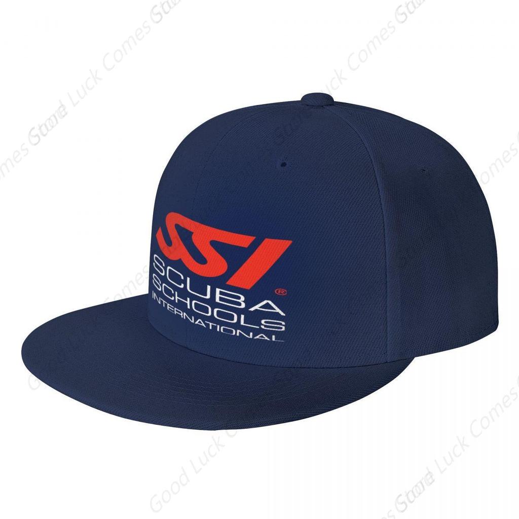Potápěčská Ssi Čepice Pevná Hip Hop Čepice Pro Unisex Snapback Čepice Dámské Baseballové Čepice Nastavitelná Plochá Stříška Kšilt Jednoduché Stříšky Pro Kluky A Dívky