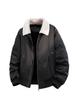 2025 Retro Fur Collar White Duck Down Winter Jacket with Fleece Lining - Thick, Warm, and Loose Niche Outerwear